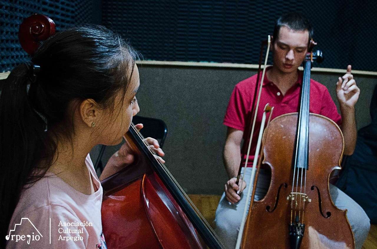 Inicio de clases Arpegio Per&uacute;- Abril 2018