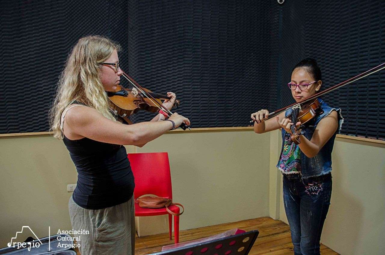 Inicio de clases Arpegio Per&uacute;- Abril 2018