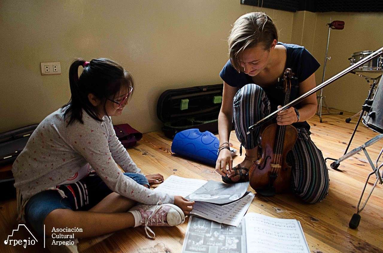 Inicio de clases Arpegio Per&uacute;- Abril 2018