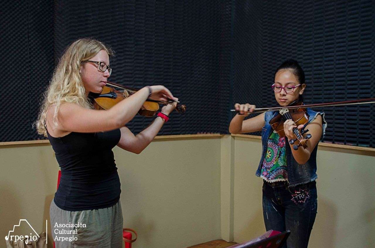 Inicio de clases Arpegio Per&uacute;- Abril 2018